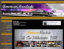 Tablet Screenshot of americanmuscle.de